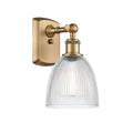 Brushed Brass 1 Light Sconce J17065