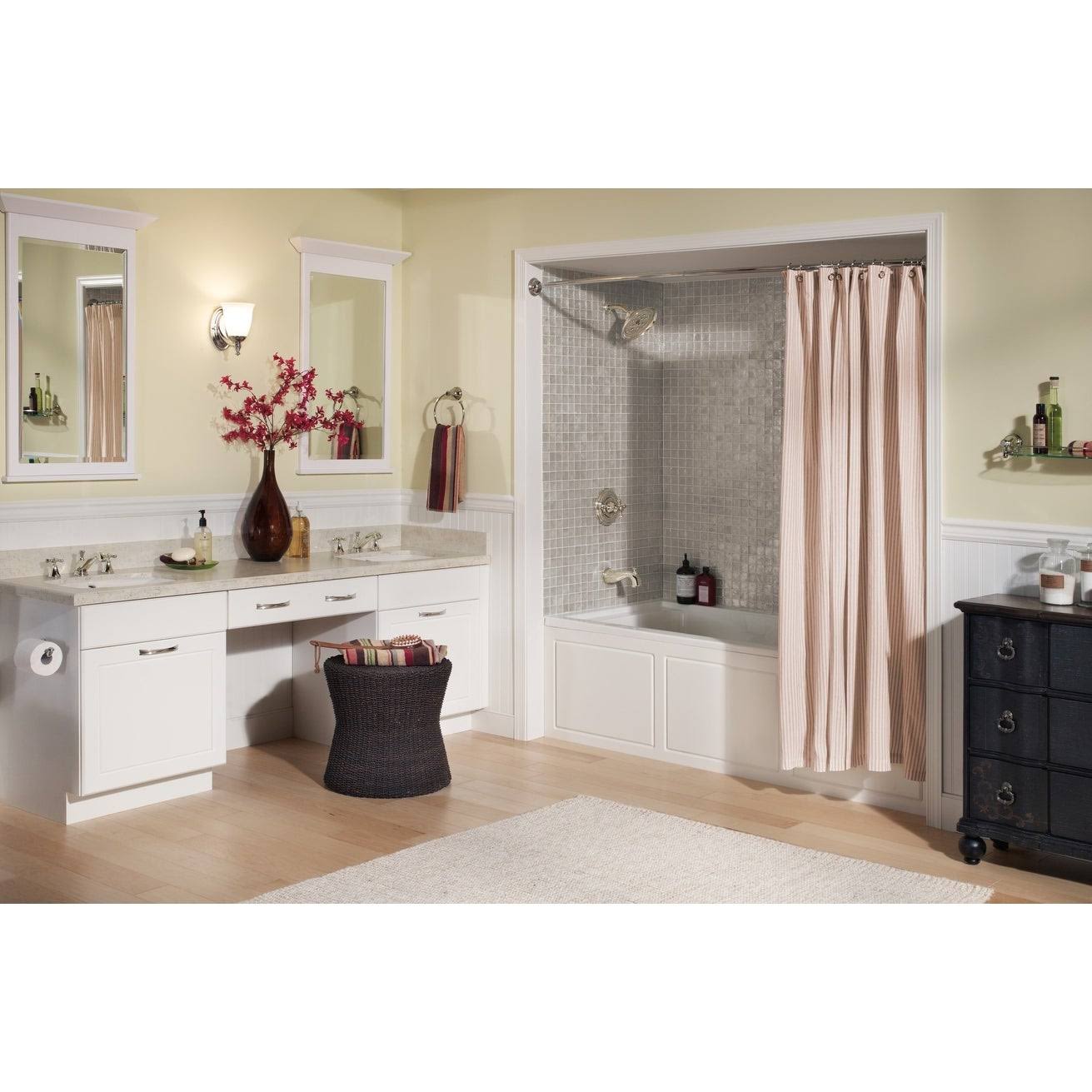 Brilliance Stainless Two Cross Bath Faucet / Bidet Handle Kit O512068
