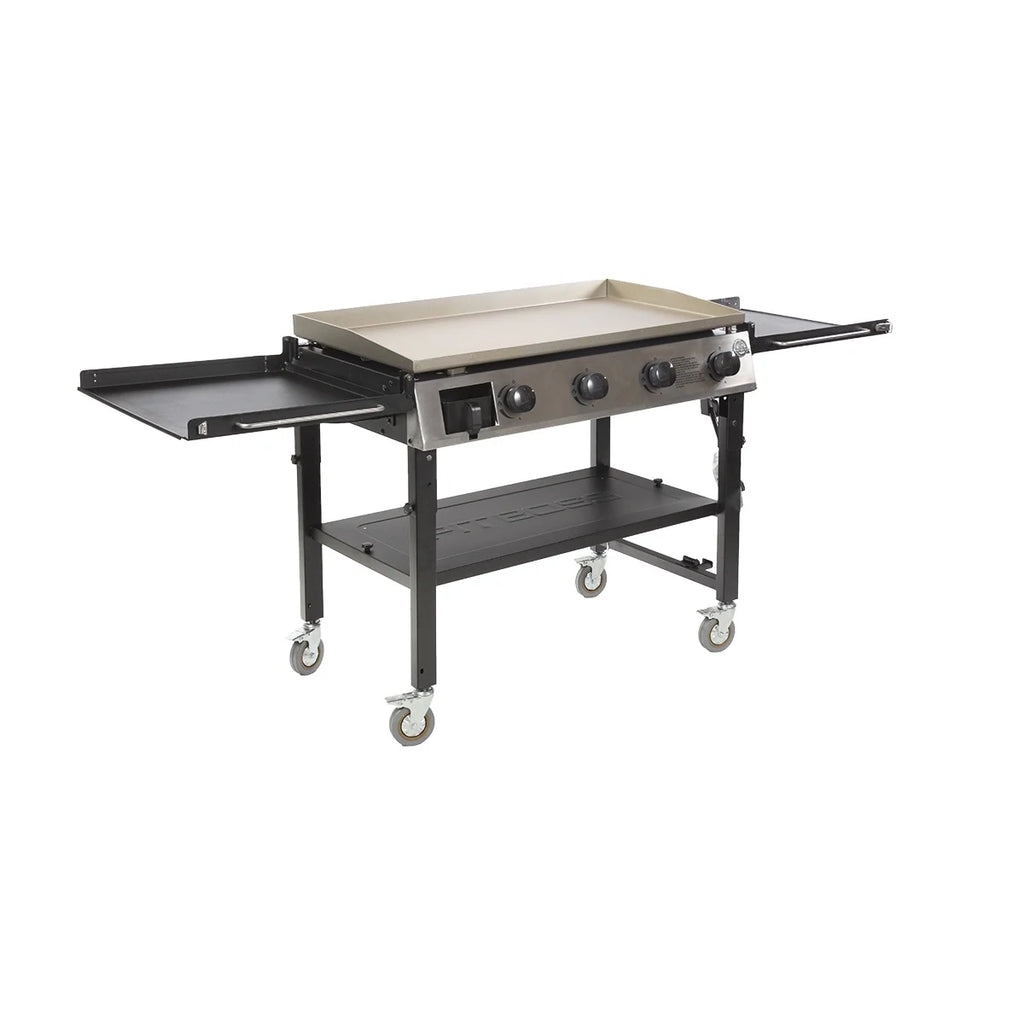 4 Burner Portable Griddle with Foldable Side Shelf L147450