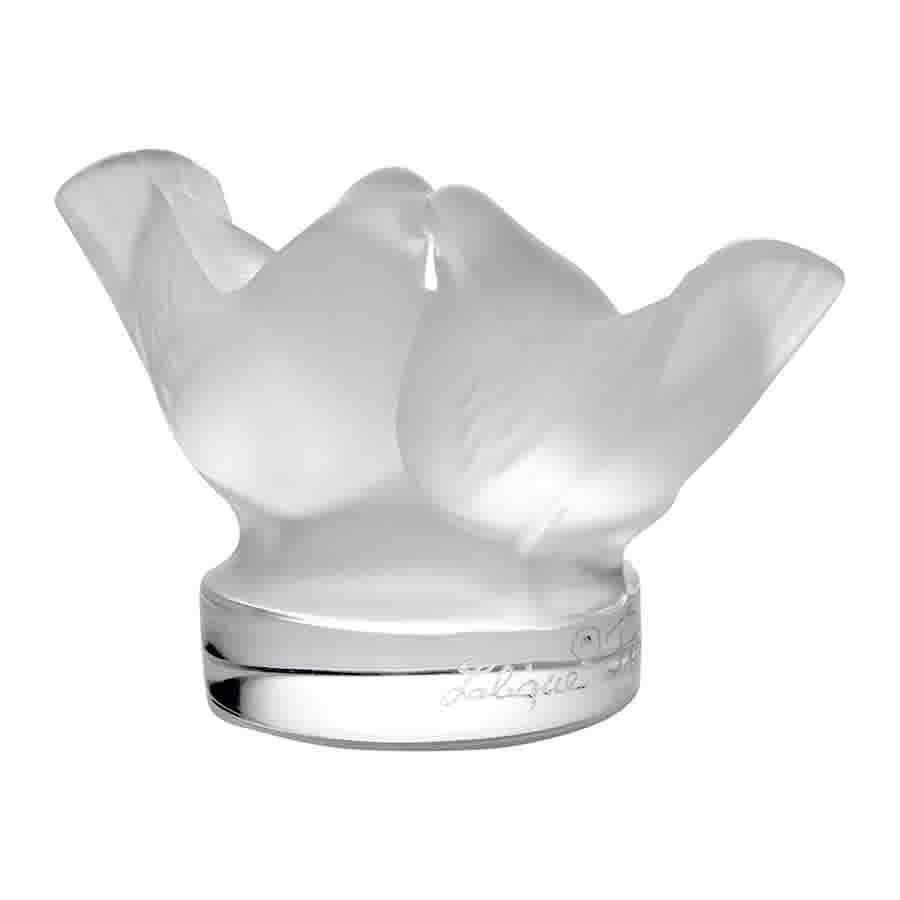Clear Two Lovebirds Figurine J53318