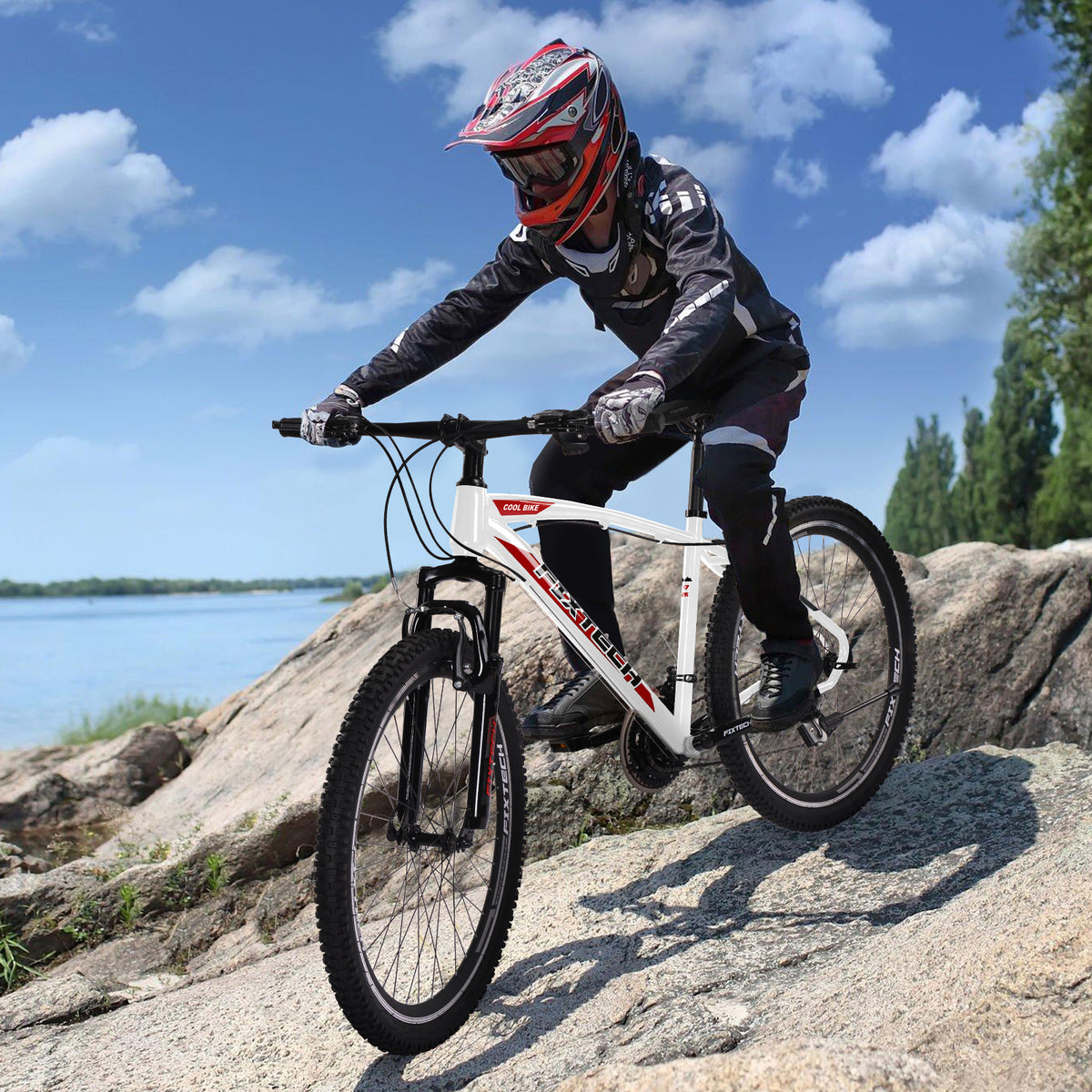 White 26'' Mountain Bike Z281