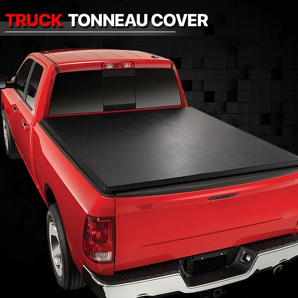 Tri-Fold Soft Tonneau Cover for Toyota Tacoma I459