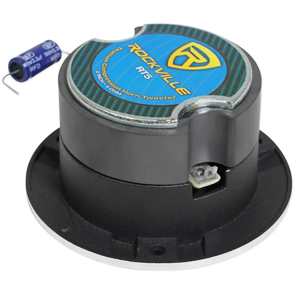 2x22 Aluminum Car Tweeters with Titanium Diaphragm R28067