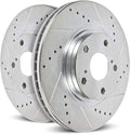 Front Evolution Drilled & Slotted Rotor Pair D776789