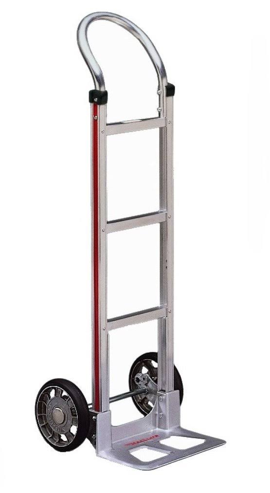 Aluminum Modular Hand Truck with Horizontal Loop Handle and Mold-On Rubber Wheels H429604