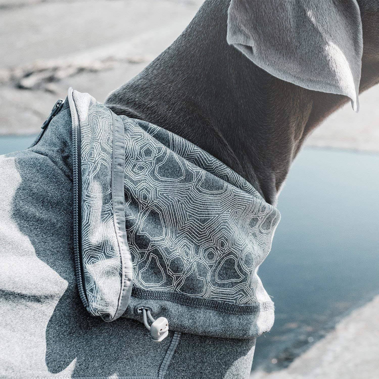 Carbon Grey Dog Body Warmer H5454