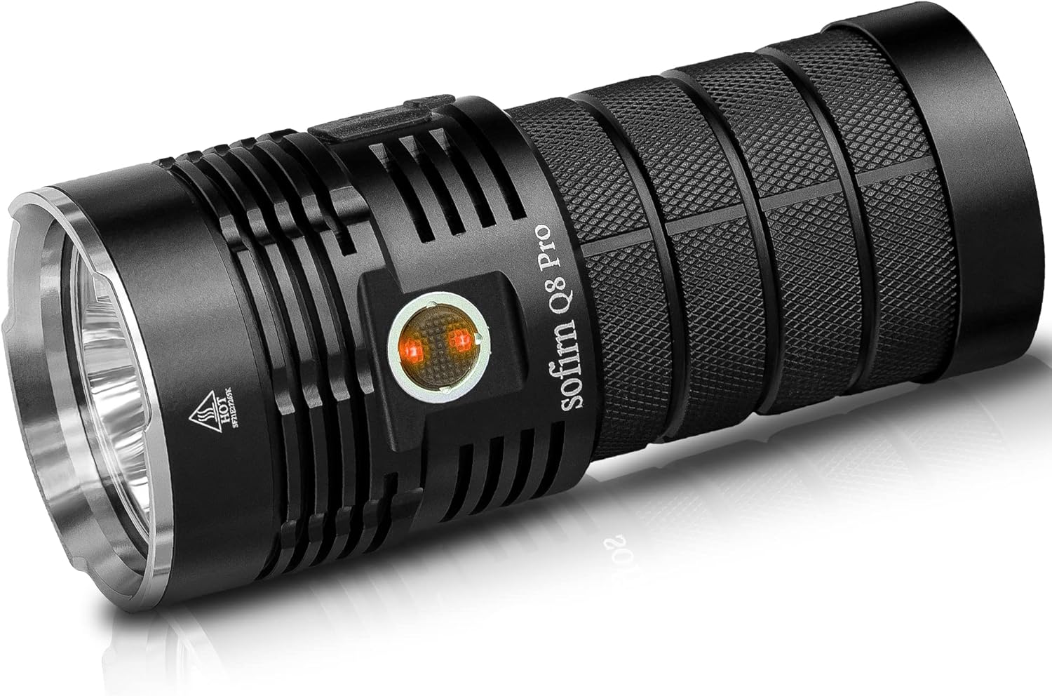 Rechargeable Flashlight 11000 Lumen with 4 x CREE XHP50.2 LEDs C140