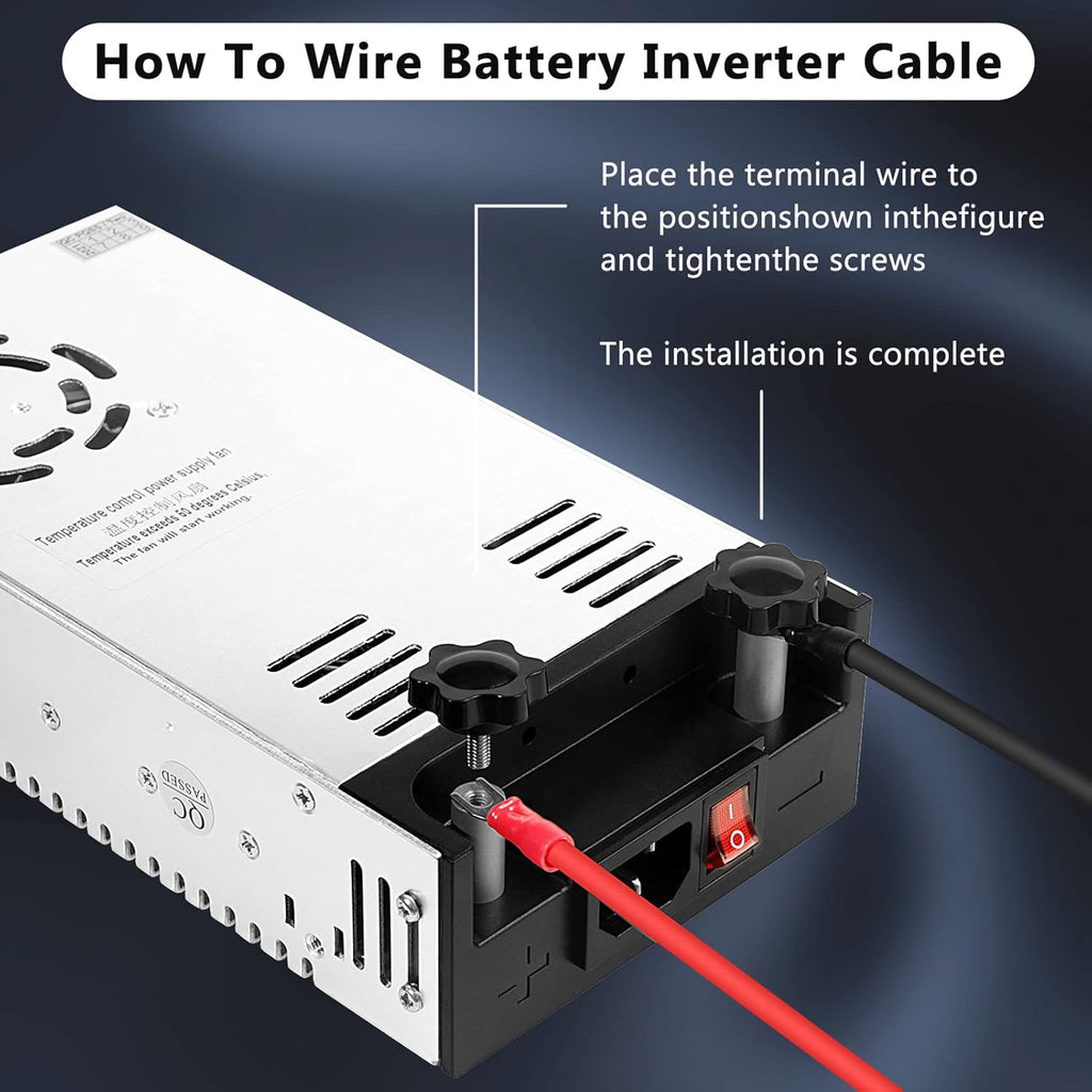 110V AC to 12V DC 600W Power Supply Adapter Pack of 2 G937176