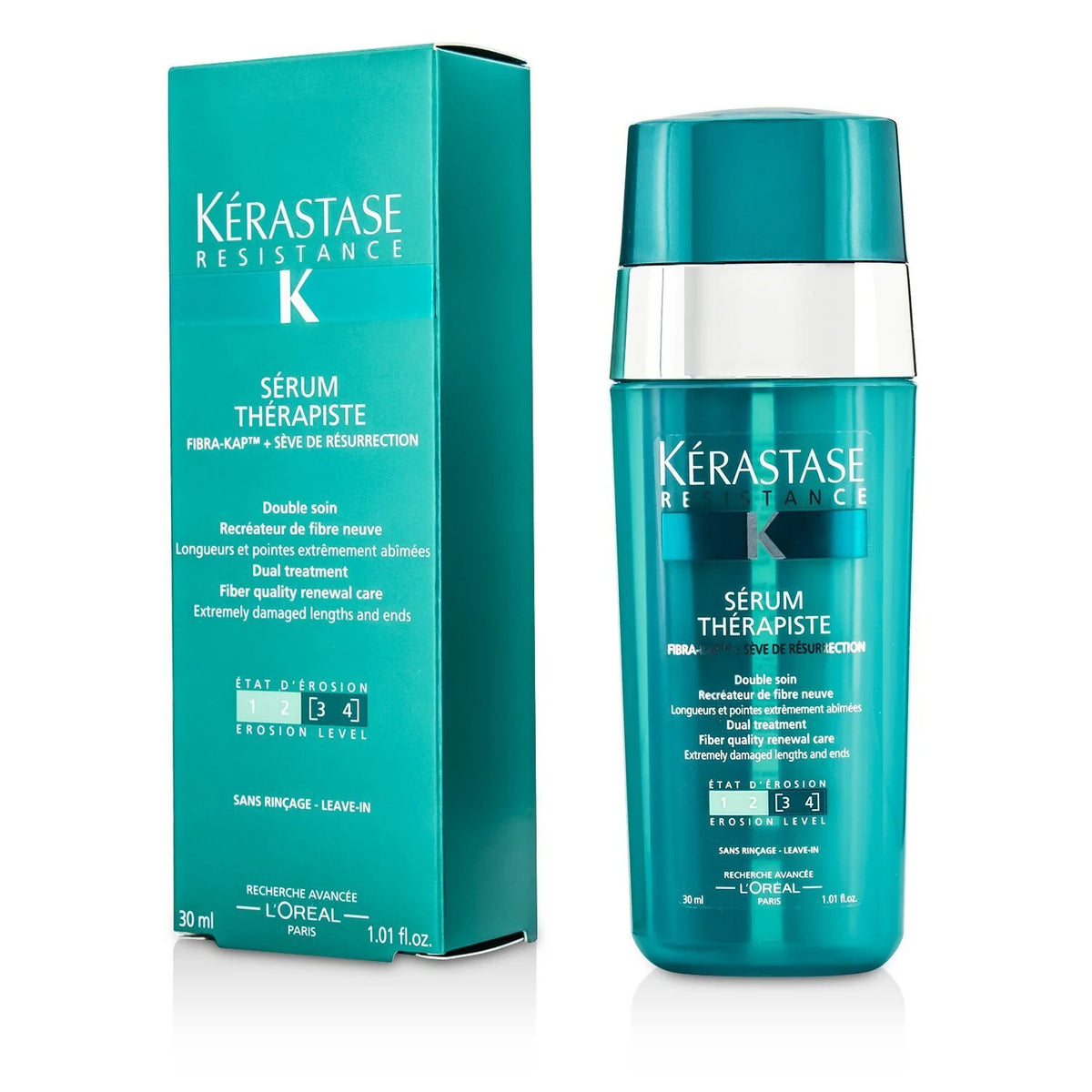Kerastase Resistance Serum Therapiste Dual Treatment Fiber Quality Renewal Care 30ml B736