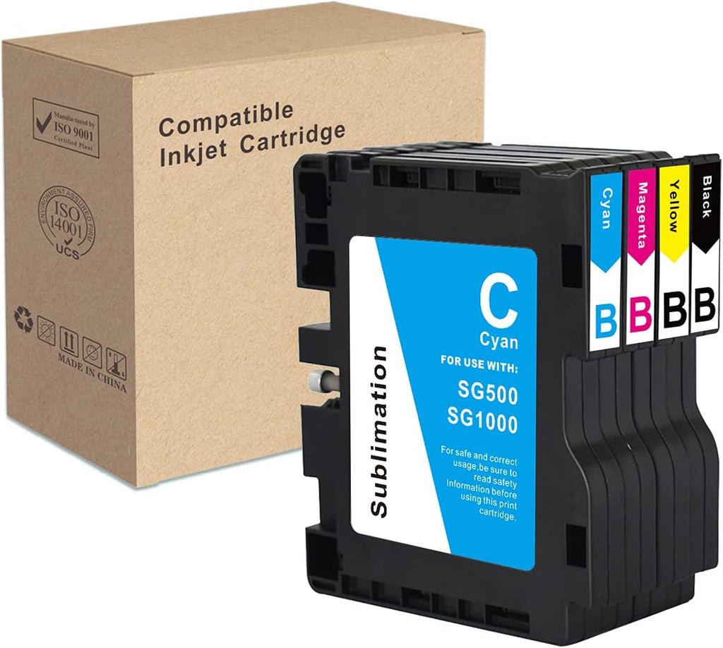 Sublimation Ink Cartridge 4-Pack I607774