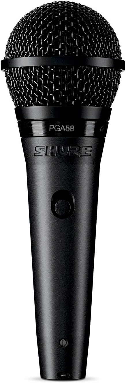 Cardioid Dynamic Vocal Microphone with Cable, Black, Pack of 2 E800