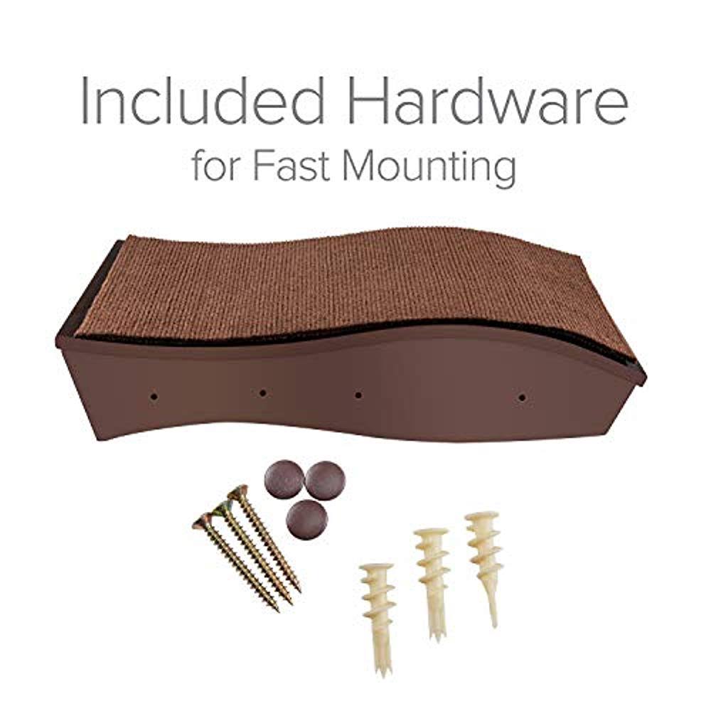 Cat Perch Wall-Mounted Wooden Shelf P187615