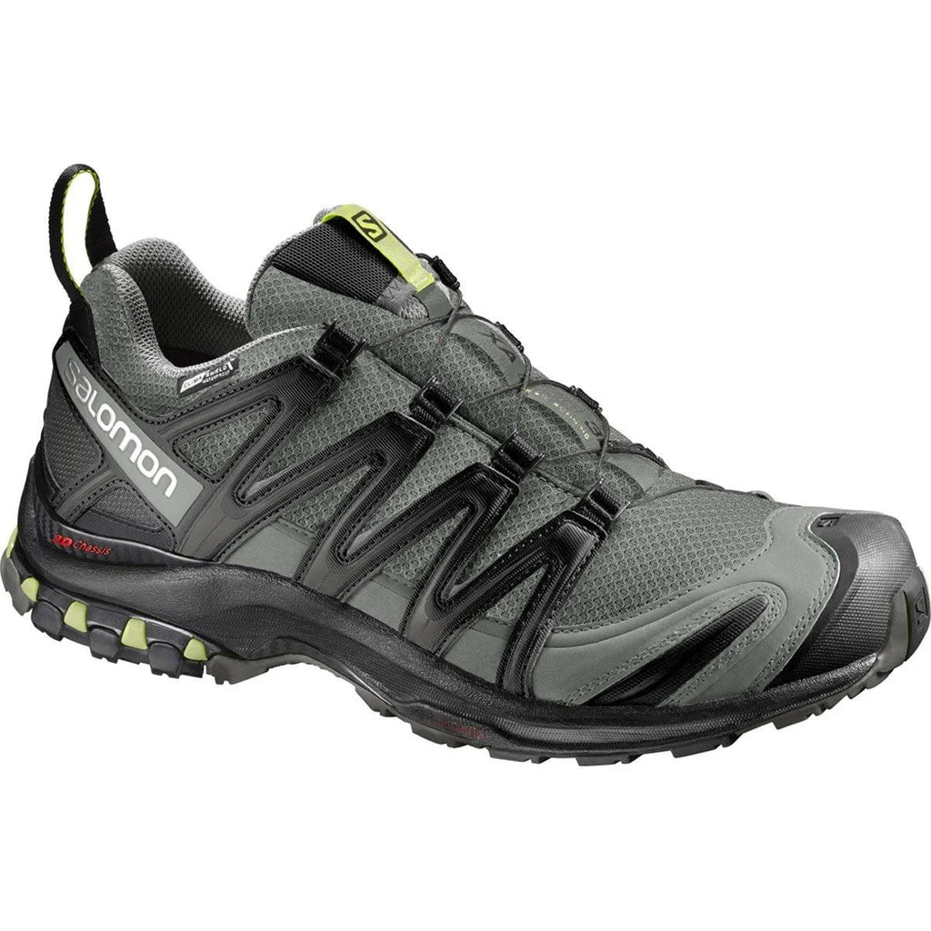 Men's XA Pro 3D CS WP Castor Gray Black Fern Shoes A399072