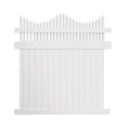 Vinyl Privacy Fence 6 ft H x 6 ft W A29888