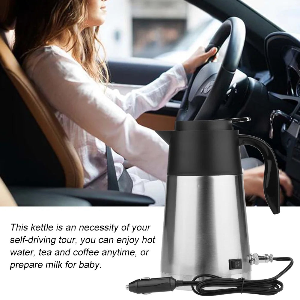 Car Kettle 1300ml Portable 24V M5513