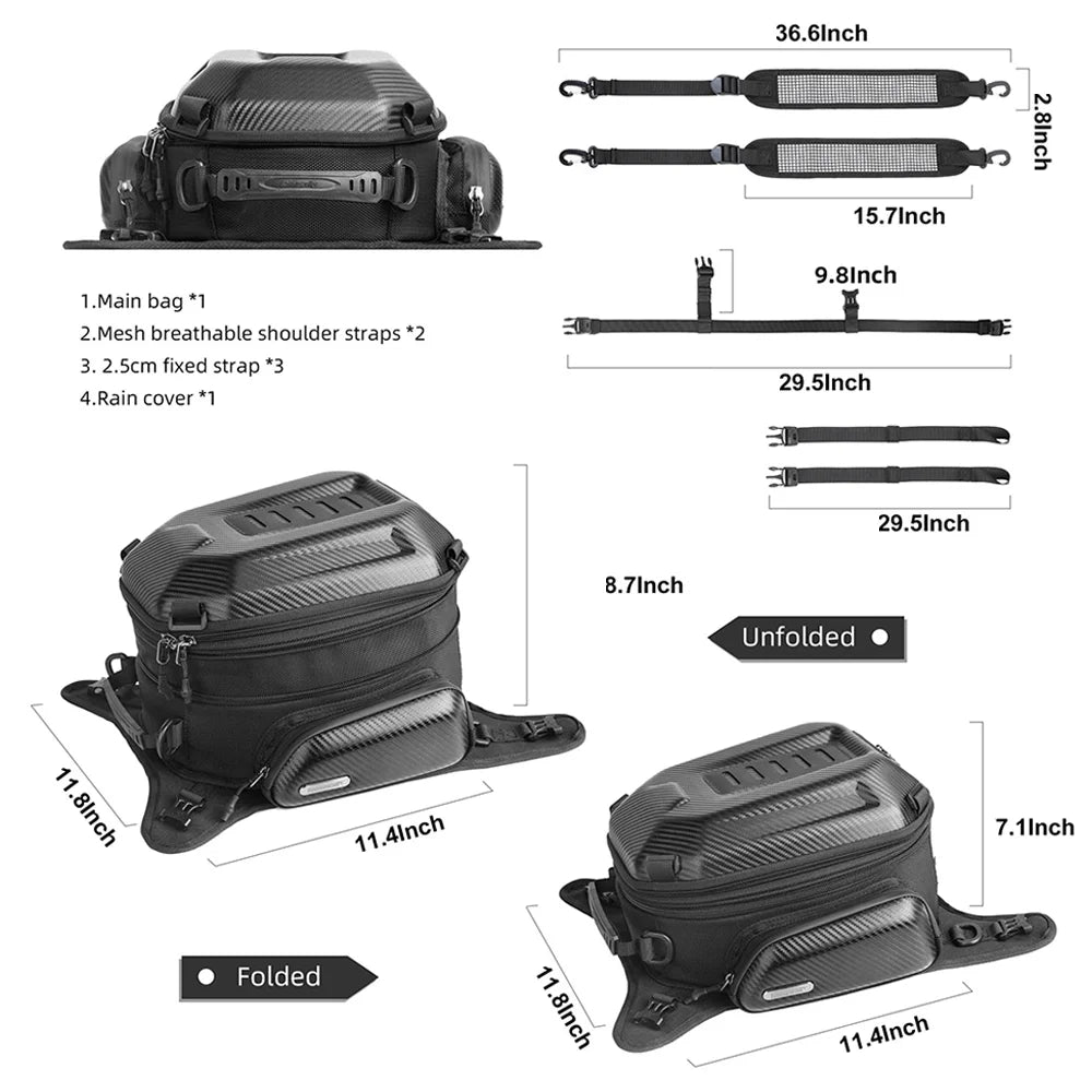 Motorcycle Bag 15-18l Waterproof I177653