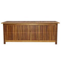 Water Resistant Acacia Solid Wood Deck Box in Brown C8410