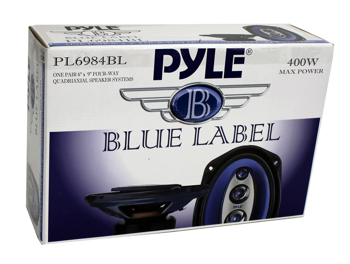 800 Watts 4-Way Car Coaxial Speakers Blue I125284
