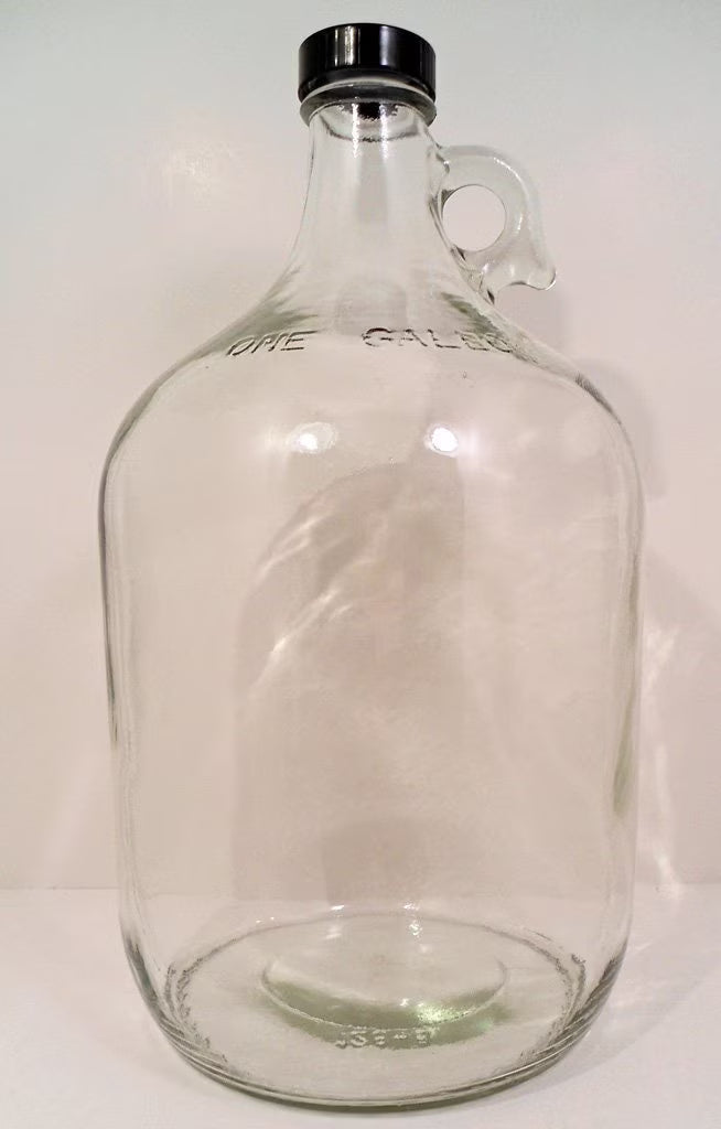 1 Gallon Glass Water Bottle with 38 mm Polyseal Cap V170718