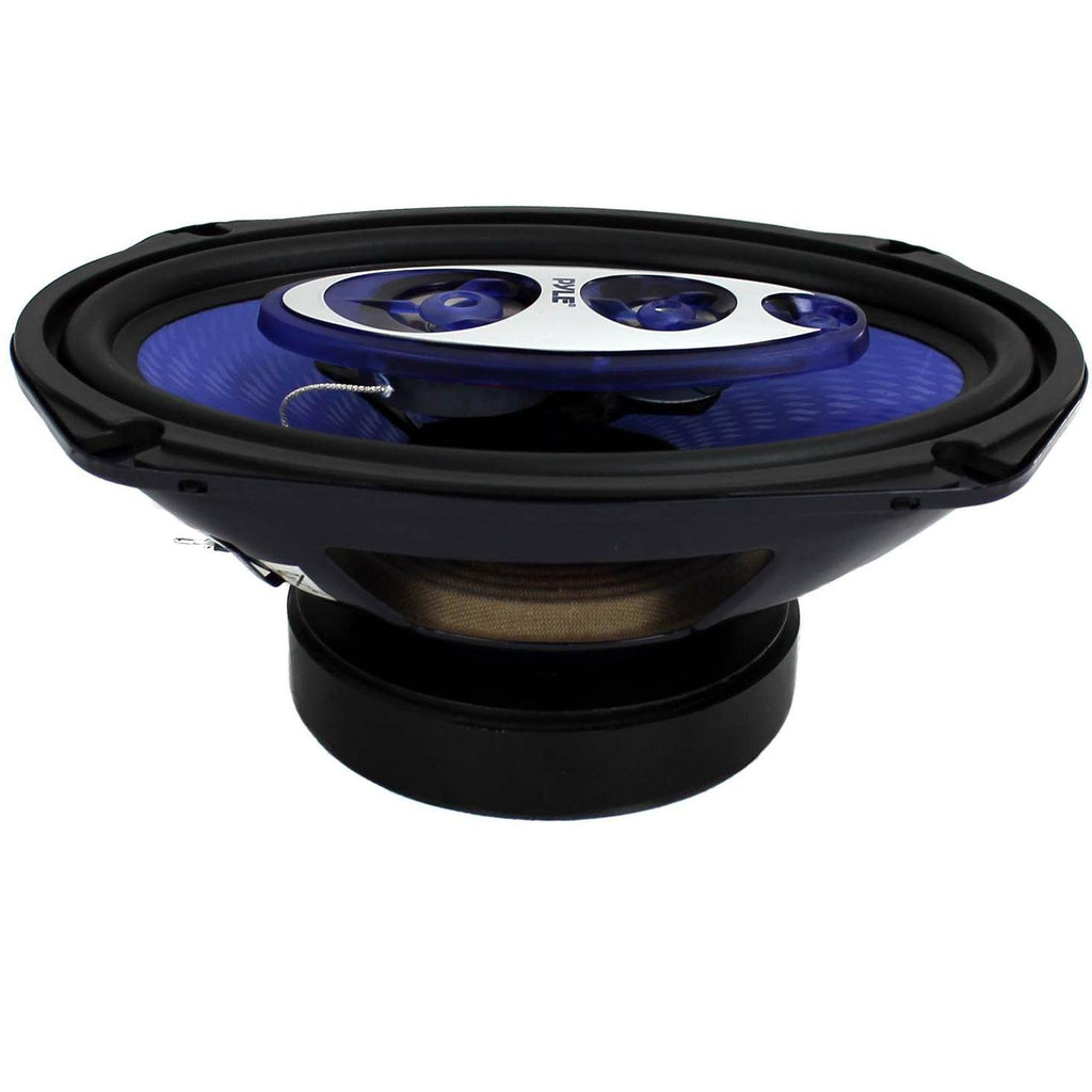 800 Watts 4-Way Car Coaxial Speakers Blue I125284