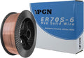 33 Lbs Mild Steel MIG Welding Wire Spool Pack of 2 B116