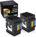 Sublimation Ink Cartridge 8-Pack for Sawgrass Virtuoso SG500 SG1000 Printer E544