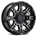 20x9 5x127 -10mm Black Wheel P2480