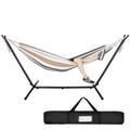 450lbs Portable Double Hammock Stand with Carry Bag W322723