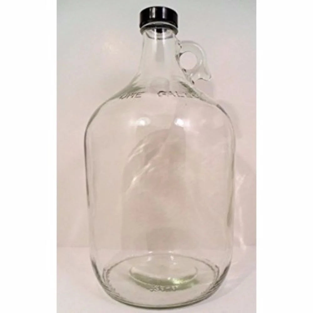1 Gallon Glass Water Bottle with 38 mm Polyseal Cap V170718
