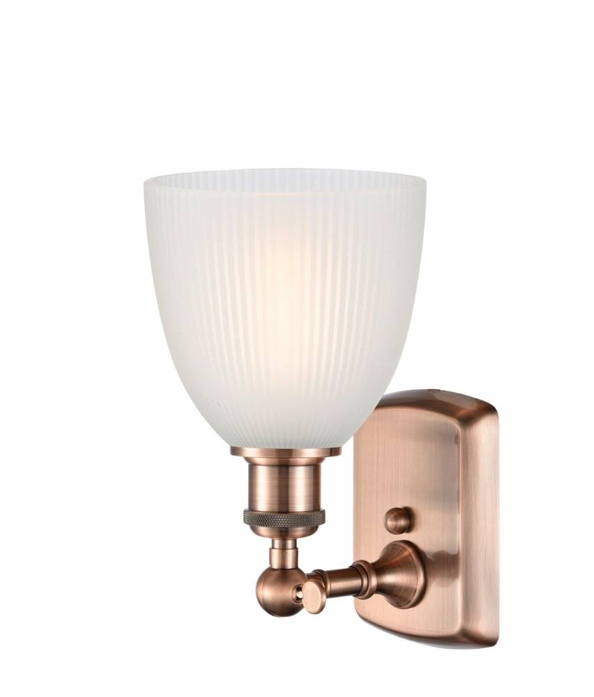 Brushed Brass 1 Light Sconce J17065