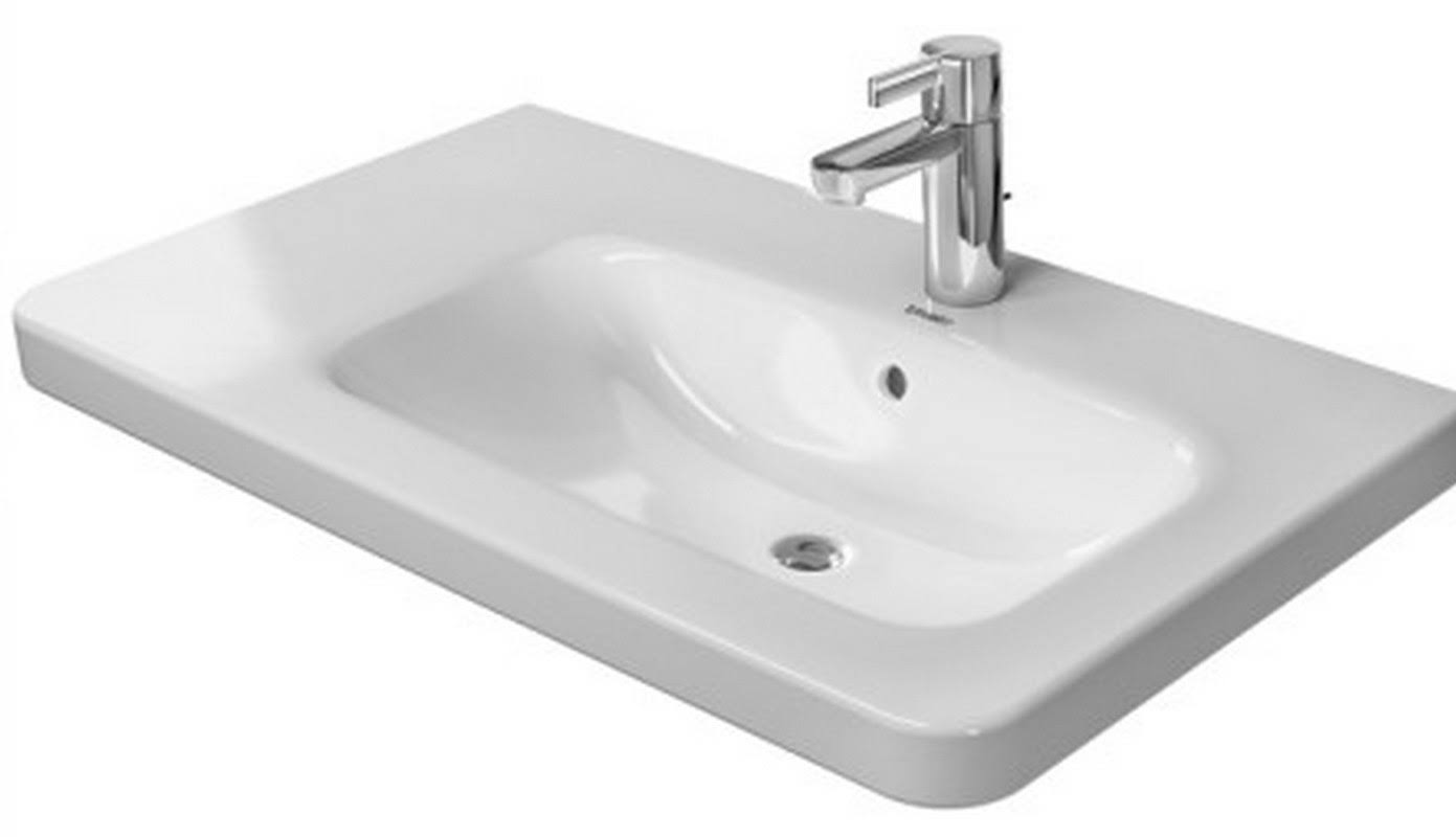 White Alpin Bathroom Sink X6034