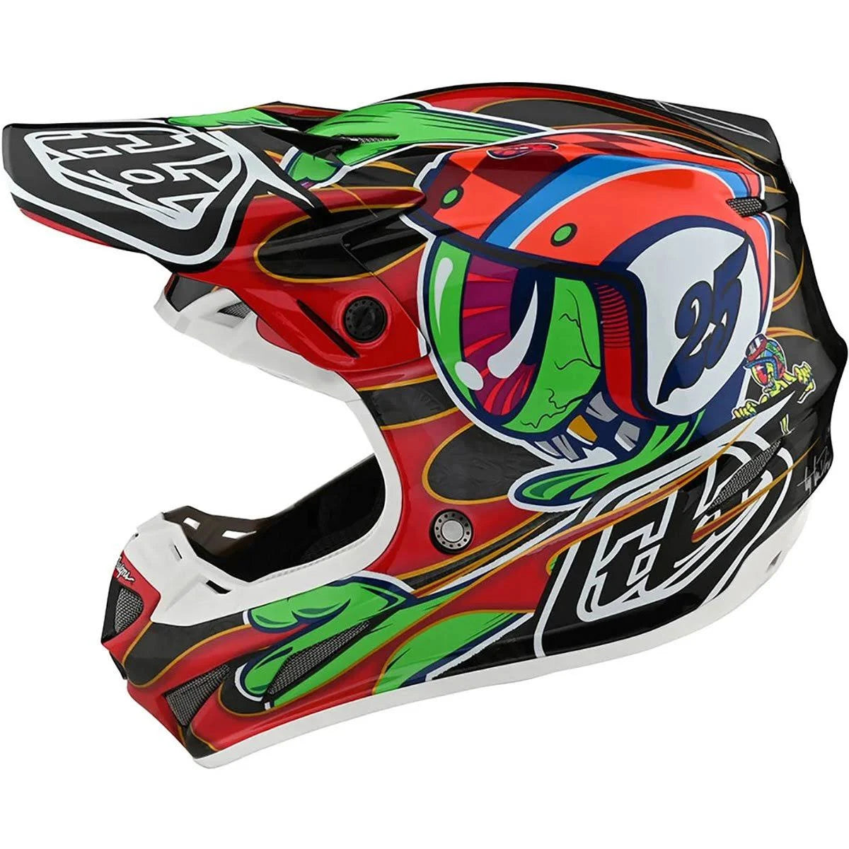 Red/Black Large Carbon Helmet L57683