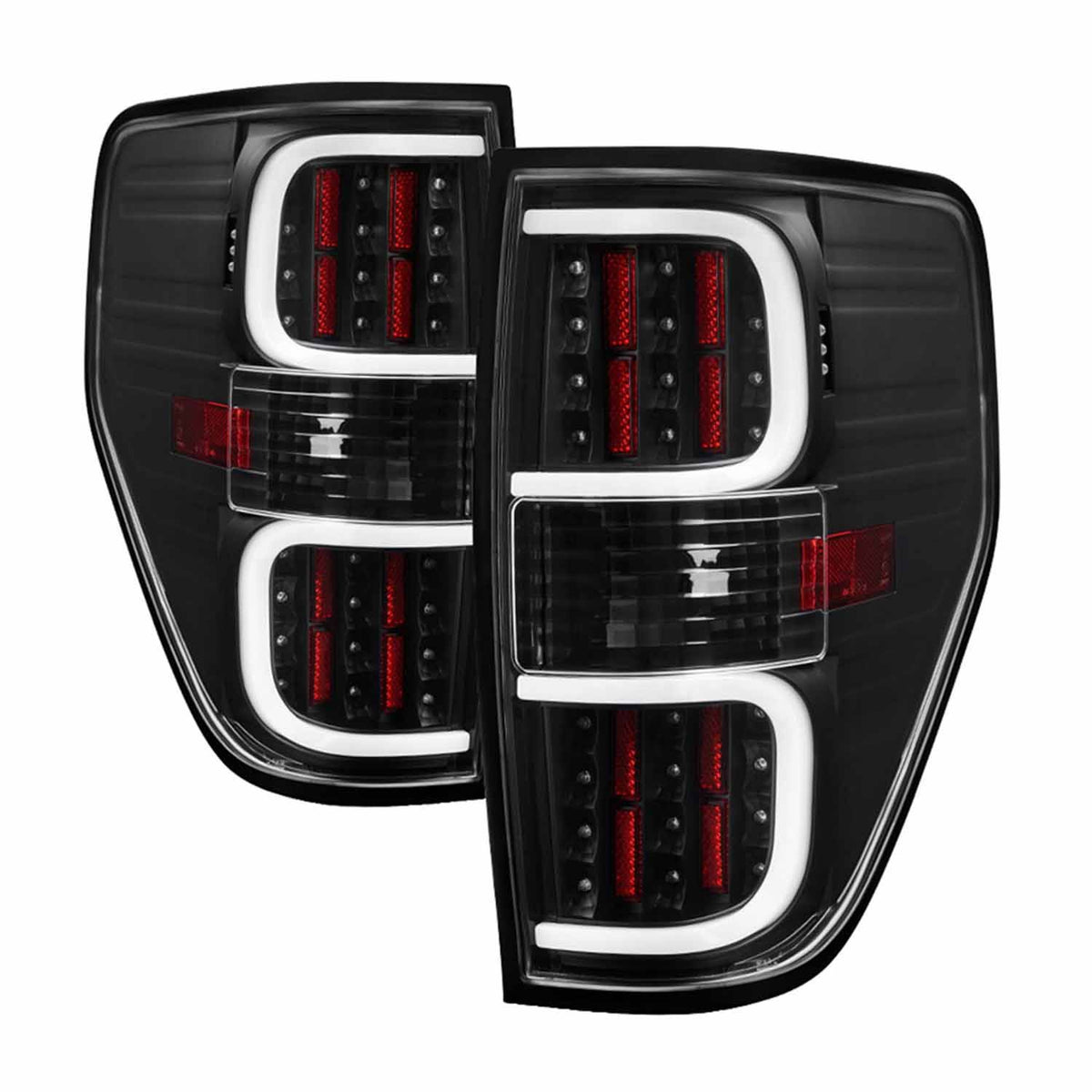 Black Xtune LED Tail Lights T67881