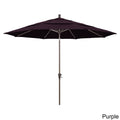Purple 11 ft. Aluminum Patio Umbrella R599989