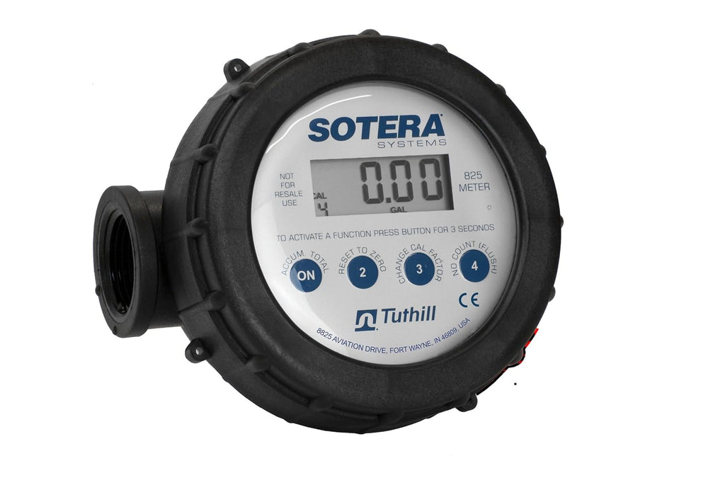 Digital Inline Nutating Disc Chemical Transfer Meter E1450