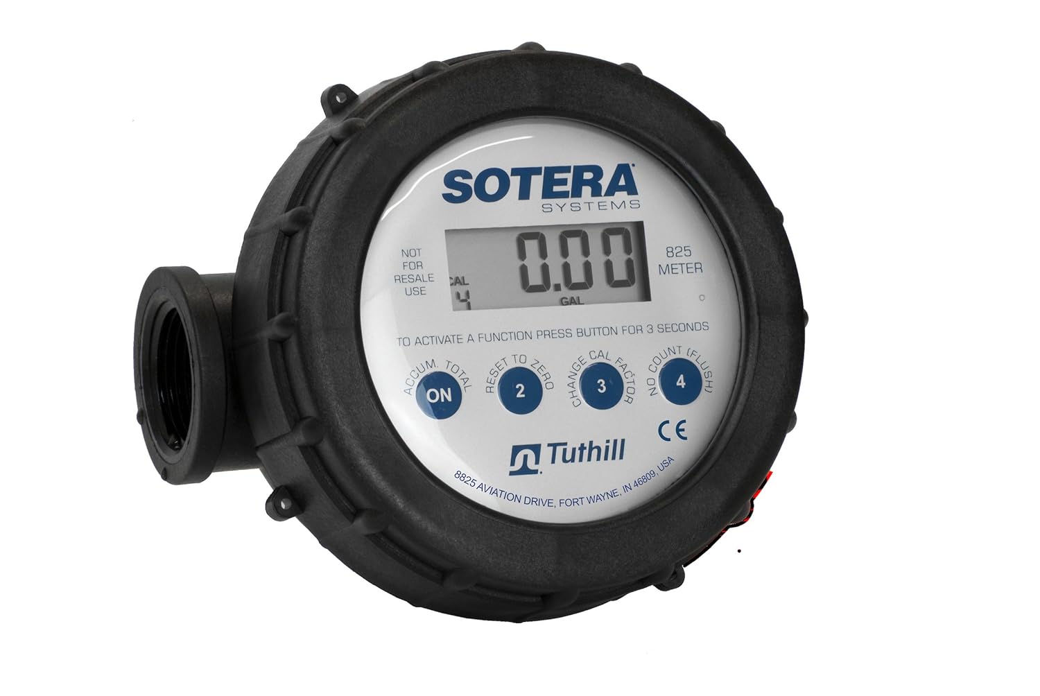 Digital Inline Nutating Disc Chemical Transfer Meter E1450