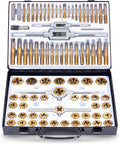 86pc Titanium Coated Steel Tap and Die Set K531