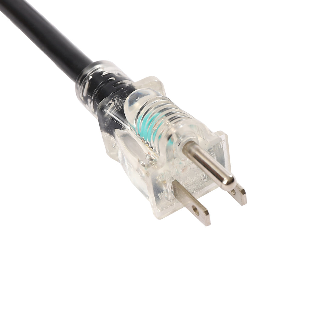 50ft Heavy Duty Extension Cord 12AWG Power Splitter H86229