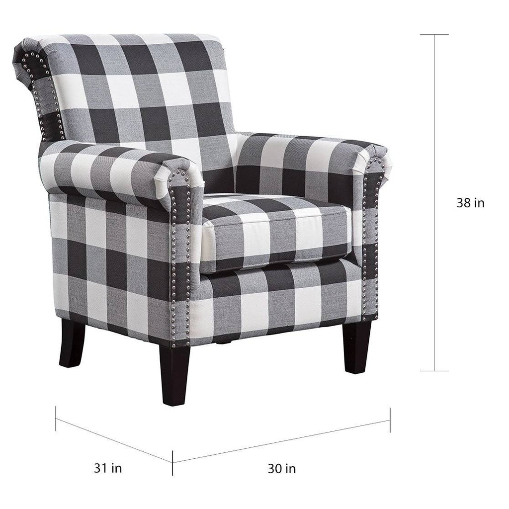 Teal Purple Grey Yellow Accent Chair O160910