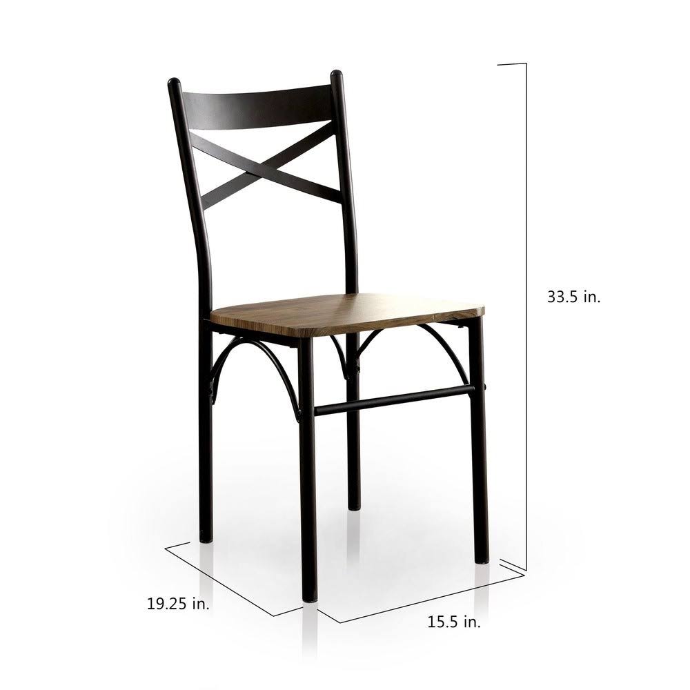 3-Piece Metal Compact Dining Set O80262