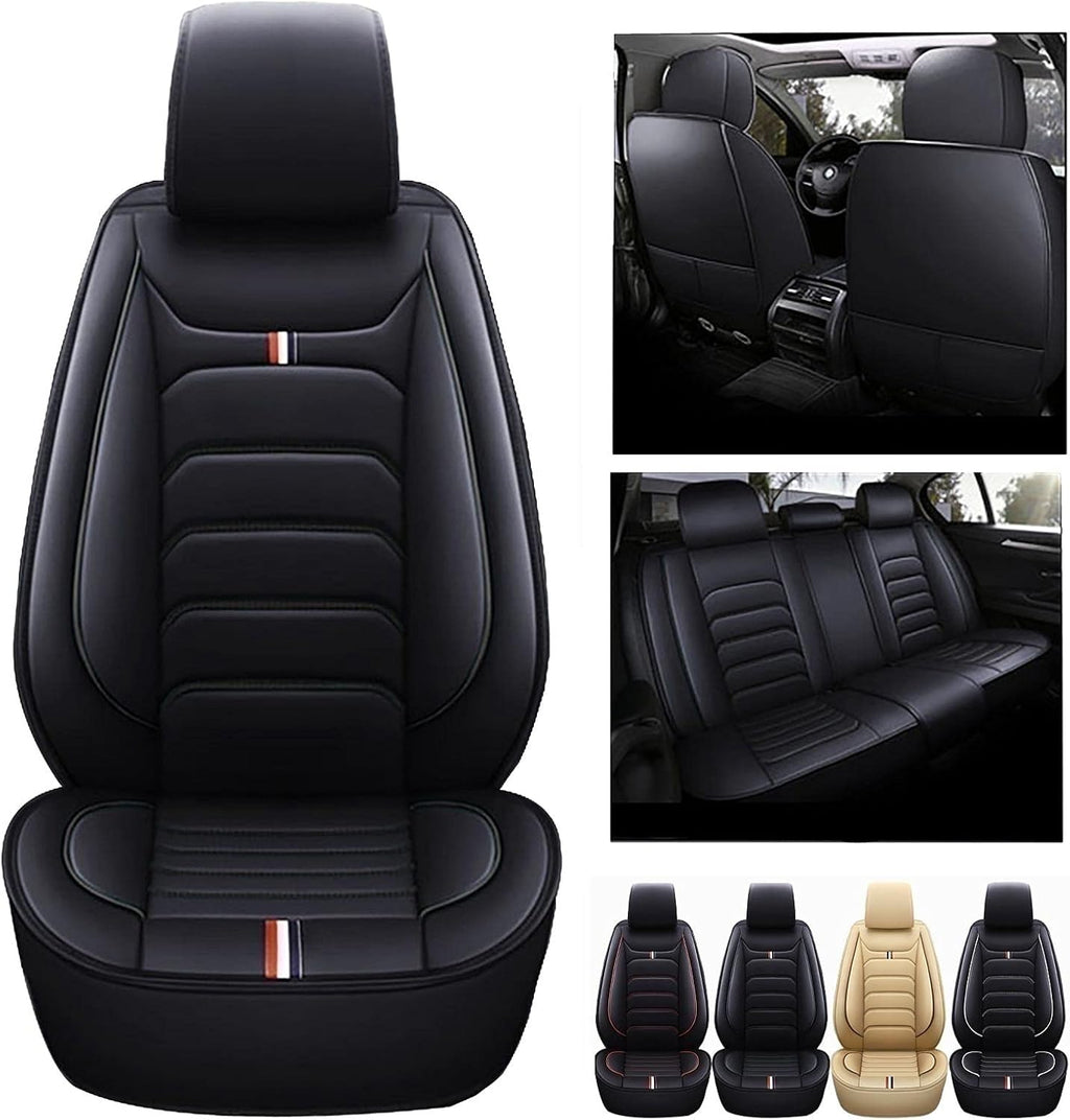 Waterproof PU Leather 5-seat Car Seat Covers T698