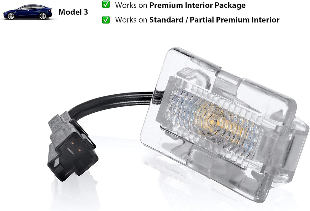 9 Pieces LED Kit for Tesla Model 3 B245824