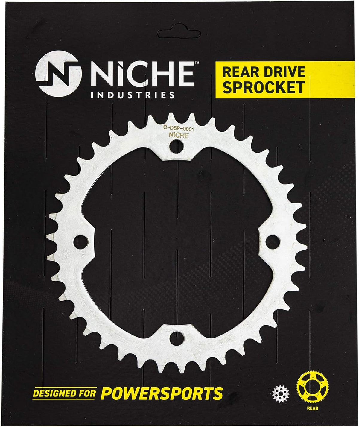 Drive Sprocket Chain Combo Front 14 Rear 38 Tooth 520NZ Standard 98 Links Pack of 2 O9480
