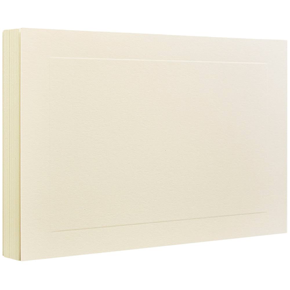 Ivory Flat Note Cards, 500/Box A86683