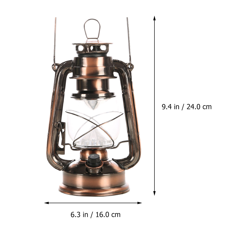 Retro LED Lantern for Camping Tent Light P956