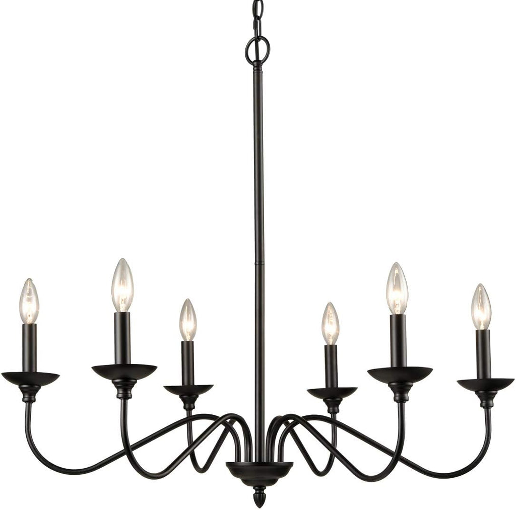 Black Metal Chandelier L263272