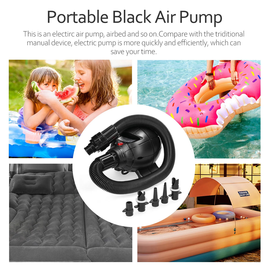 Portable 800W Air Pump Inflator for Air Bed Air Mat G134