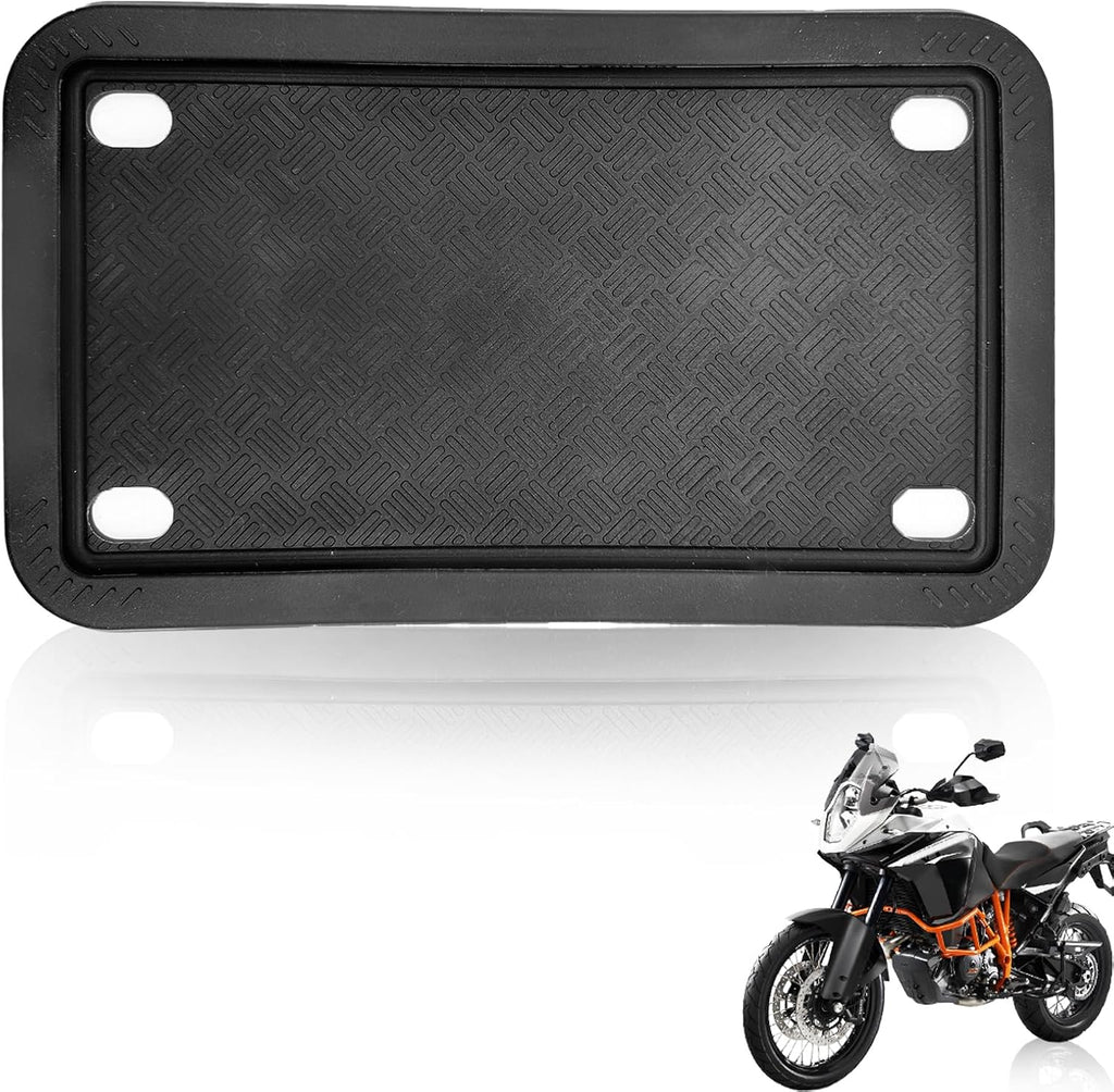 Rust Proof Silicone License Plate Frame 4x7 in P551765