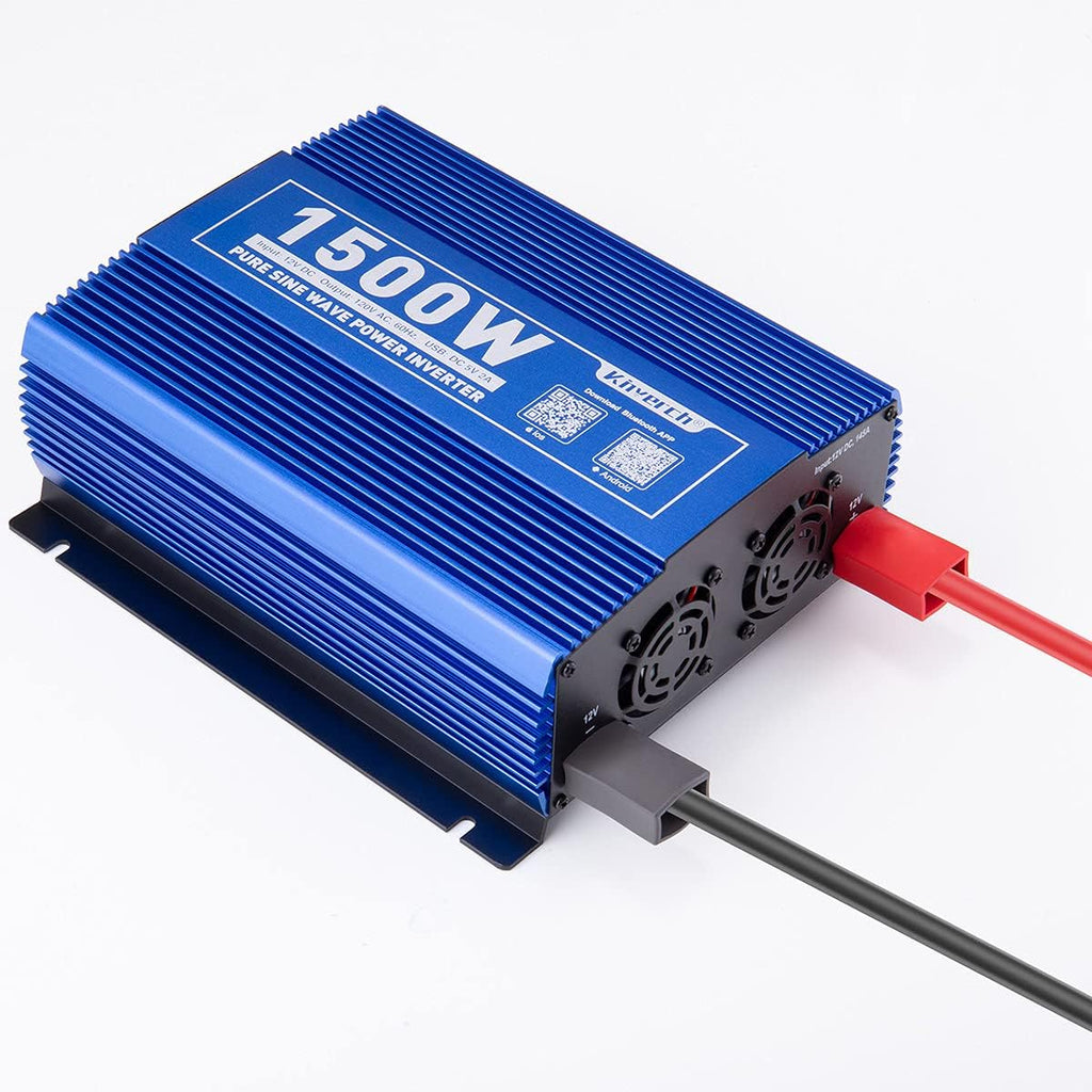 5000W Power Inverter 12V to 110V 4AC Outlets 2USB Ports S20499