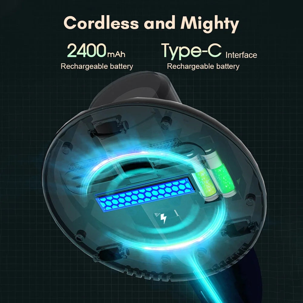 Wireless Mattress Vacuum Cleaner with HEPA Filtration and UV Lamp A61663